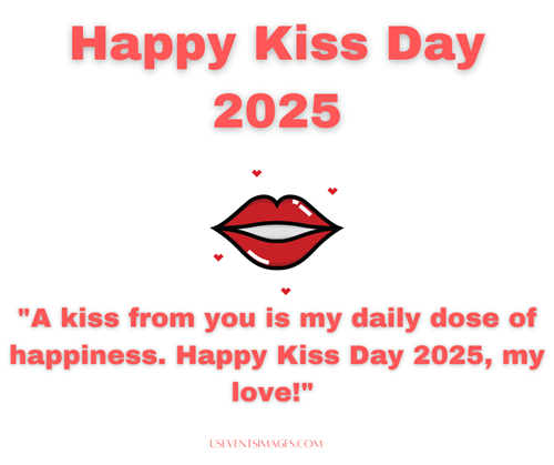 When is Kiss Day 2025 Date