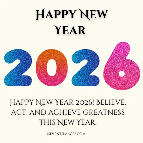 Happy New Year 2026 Motivational Images for Friends and Family Members