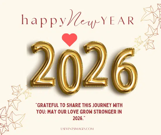 Happy New Year 2026 Romantic Wishes