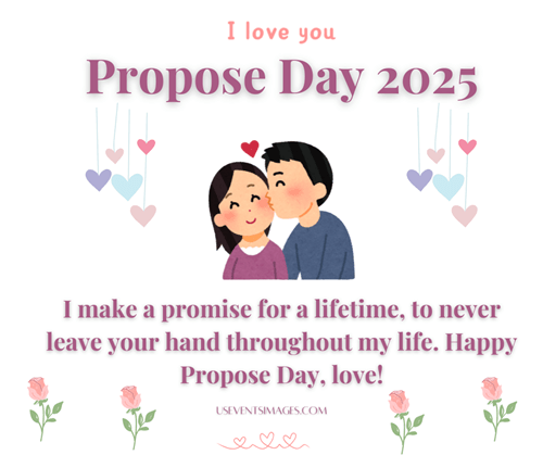 Happy Propose Day 2025 Romantic Quotes Pictures