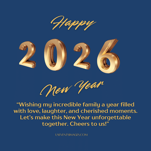 New Year 2026 Wishes for Family