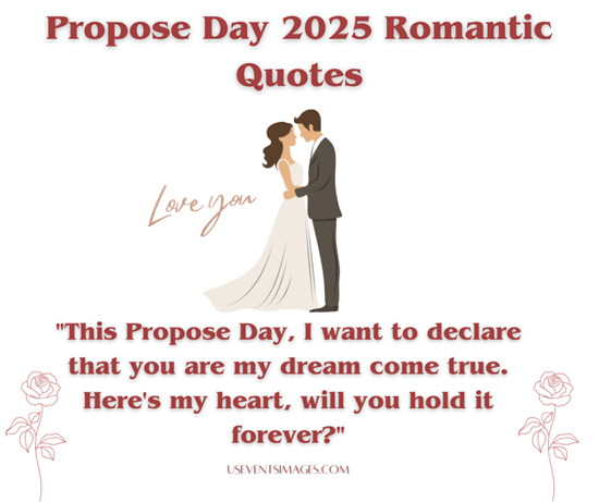 Propose Day 2025 Romantic Quotes