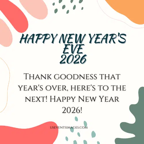 Happy New Year's Eve 2026 Resolution Images