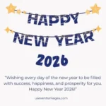 Happy New Year 2026 Wishes Images