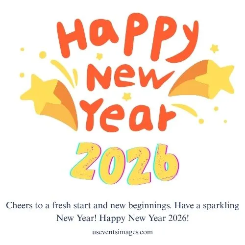 Happy New Year 2026 Wishes Images for Friends