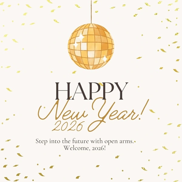 Happy New Year 2026 Cute Wishes