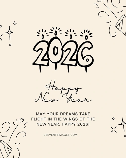 Motivational Happy New Year 2026 Wishes and Images