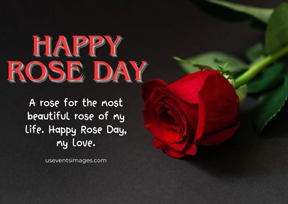 Happy Rose Day Romantic Wishes for Girlfriend