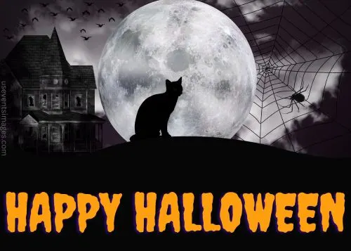 Card Wishes for Happy Halloween Card Wishes for Happy Halloween