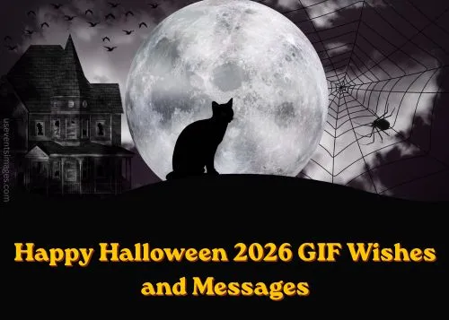 Happy Halloween 2026 GIF Wishes and Messages Happy Halloween 2026 GIF Wishes and Messages