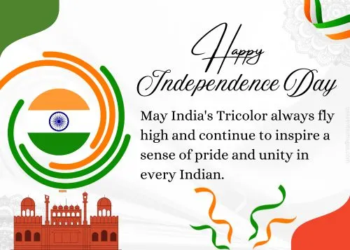 15 August Wishes Greetings and Messages