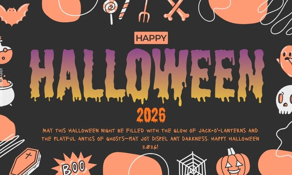 Happy Halloween Status Captions Wishes 2026 Free to download